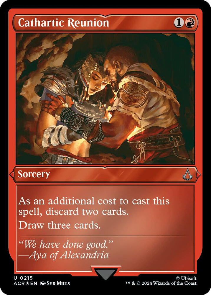 Magic | Cathartic Reunion (Foil Etched) [Assassin's Creed] | The Nerd Merchant