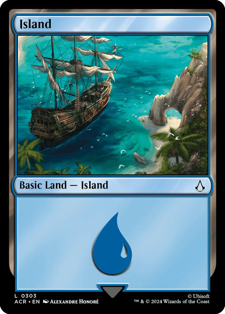 Magic | Island (0303) [Assassin's Creed] | The Nerd Merchant