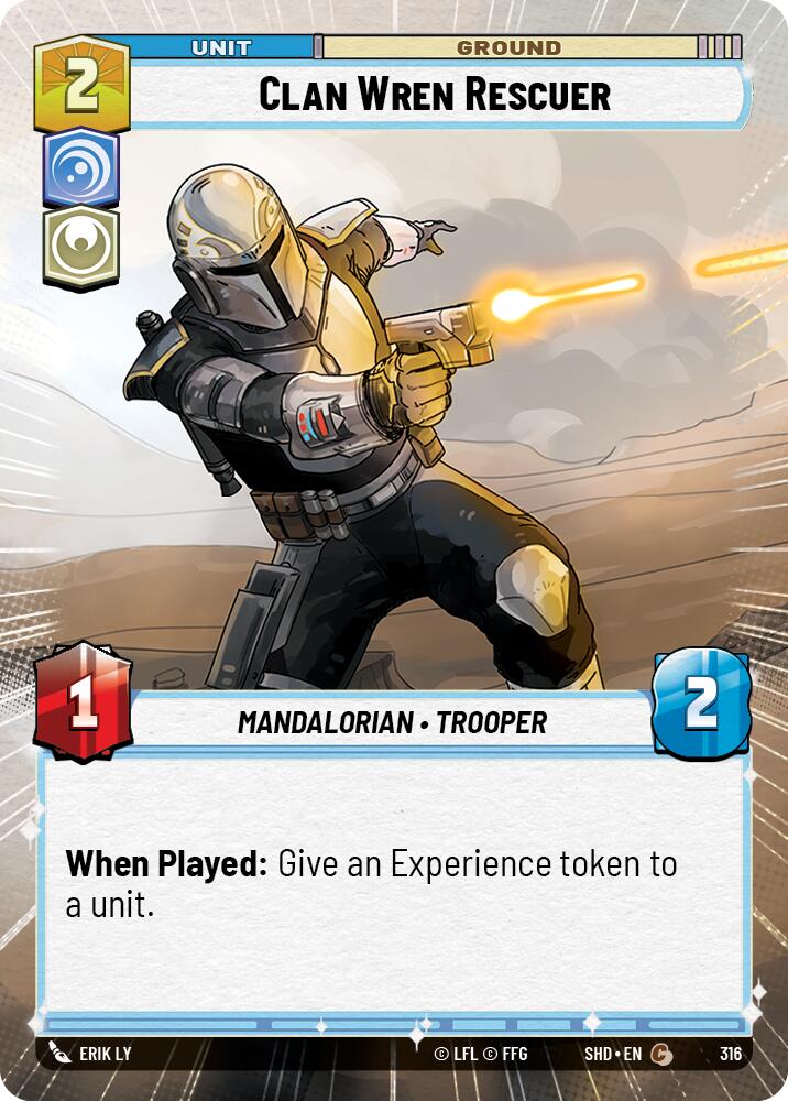 Clan Wren Rescuer (316) (Hyperspace) (316) [Shadows of the Galaxy]