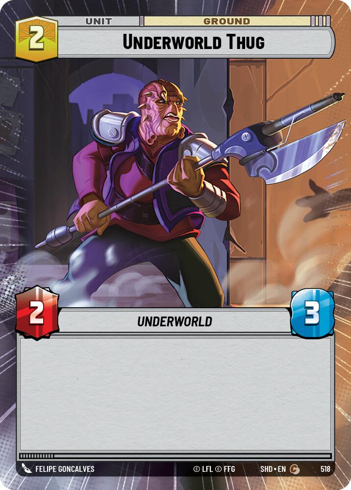 Underworld Thug (518) (Hyperspace) (518) [Shadows of the Galaxy]