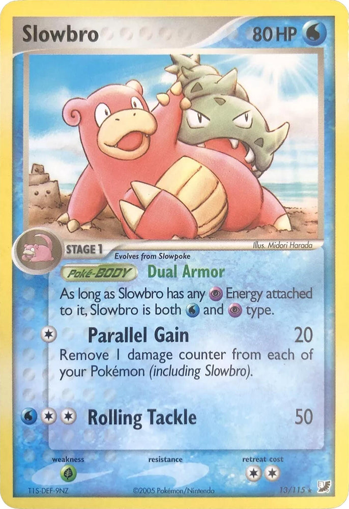 Pokemon | Slowbro (13/115) (Theme Deck Exclusives) [EX: Unseen Forces] | The Nerd Merchant