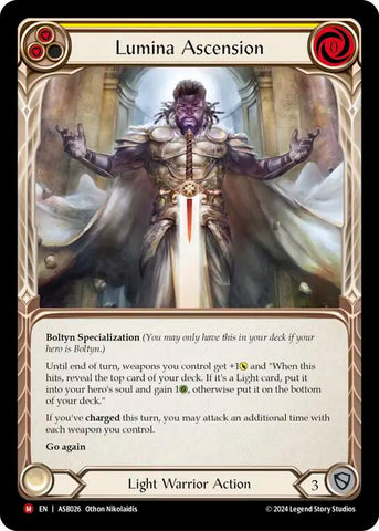 Flesh and Blood TCG | Lumina Ascension [ASB026] (Armory Deck: Boltyn) | The Nerd Merchant