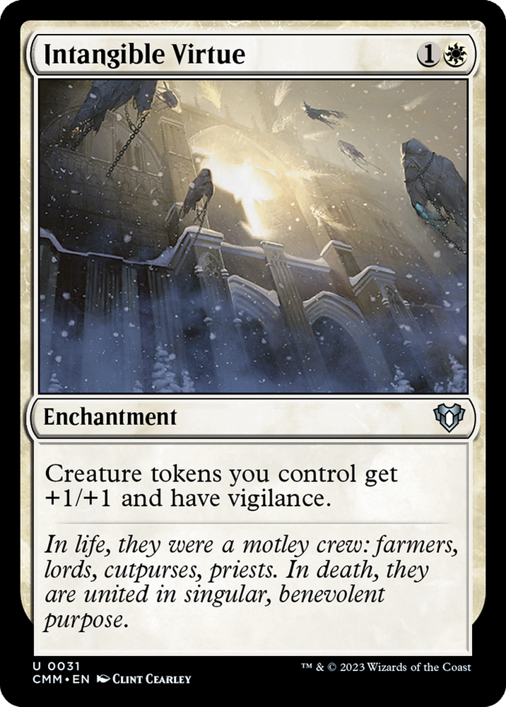 Magic | Intangible Virtue [Commander Masters] | The Nerd Merchant