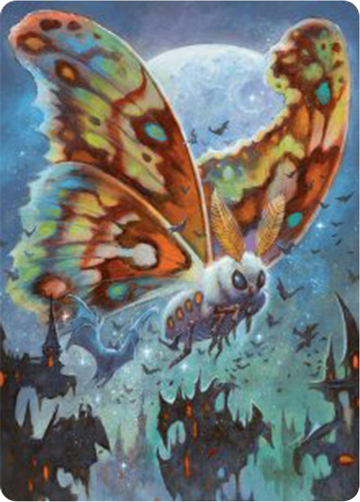 Magic | Luminous Broodmoth Art Card [Bloomburrow Art Series] | The Nerd Merchant