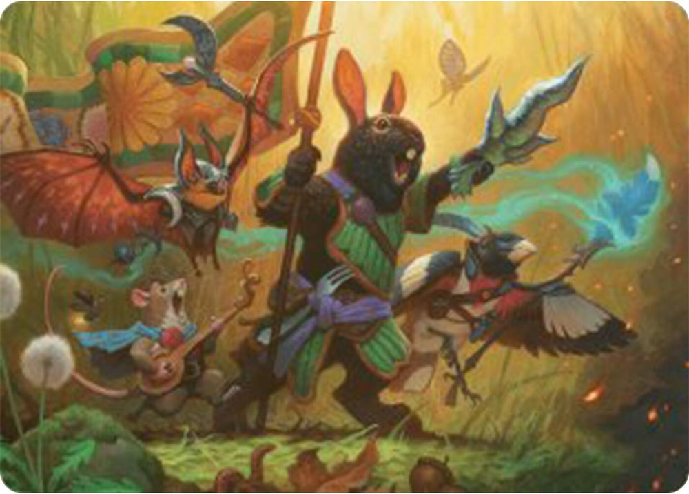 Magic | Valley Questcaller Art Card [Bloomburrow Art Series] | The Nerd Merchant