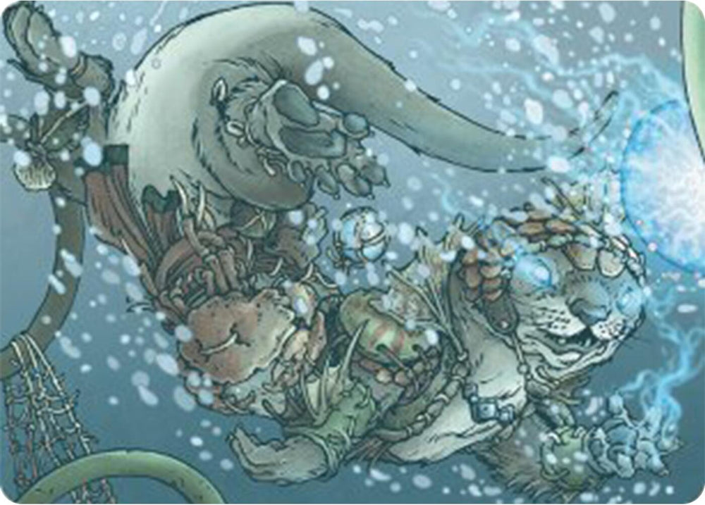 Magic | Kitsa, Otterball Elite Art Card [Bloomburrow Art Series] | The Nerd Merchant