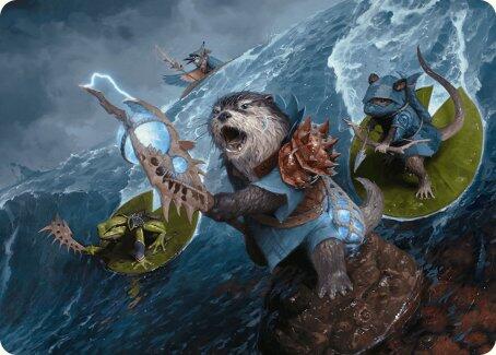 Magic | Valley Floodcaller Art Card [Bloomburrow Art Series] | The Nerd Merchant