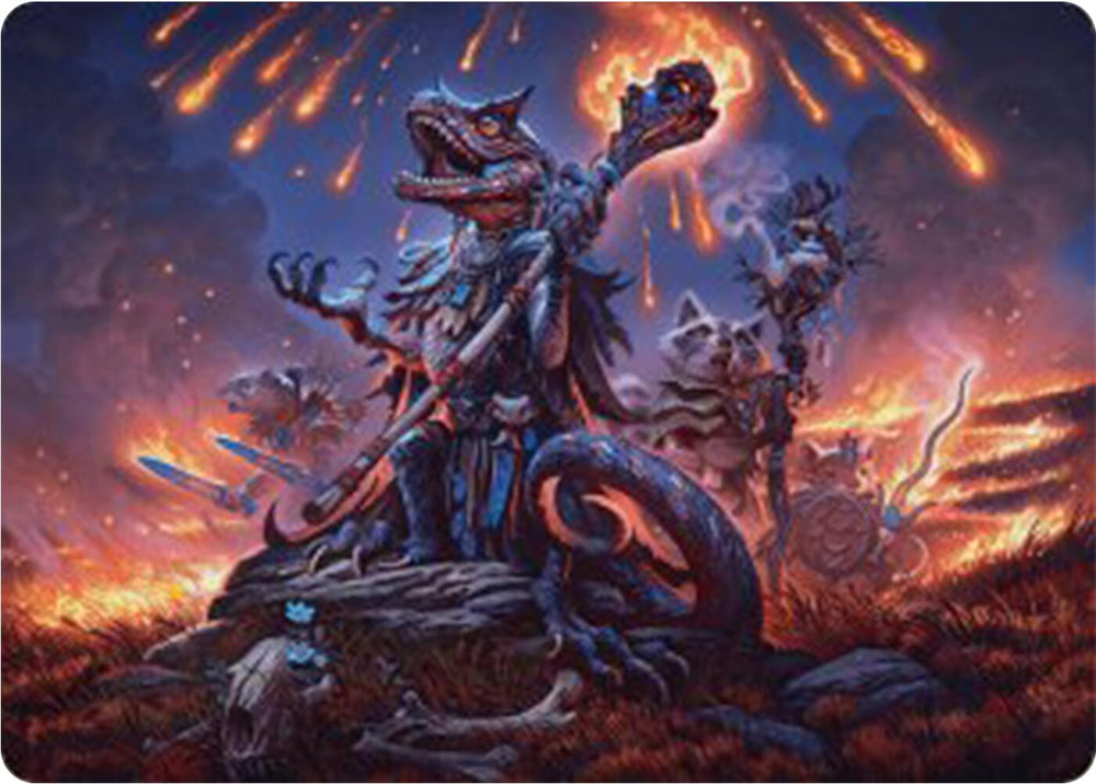 Magic | Valley Flamecaller Art Card [Bloomburrow Art Series] | The Nerd Merchant