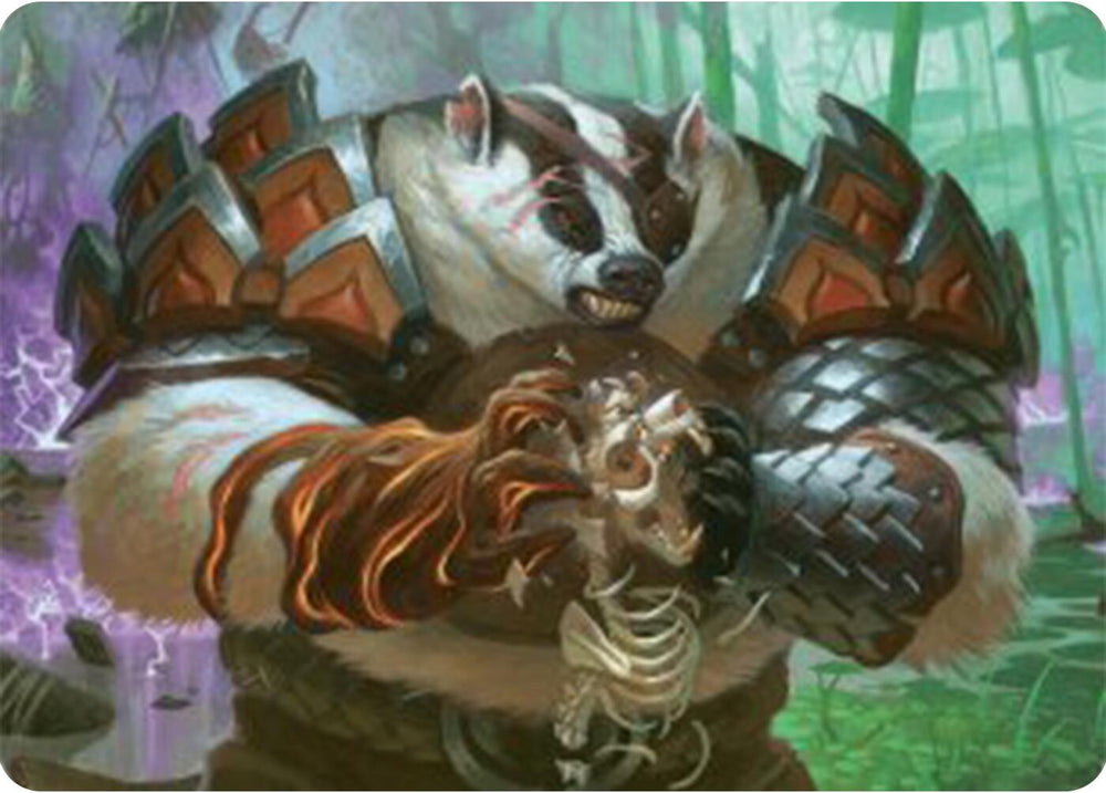 Magic | Hugs, Grisly Guardian Art Card [Bloomburrow Art Series] | The Nerd Merchant