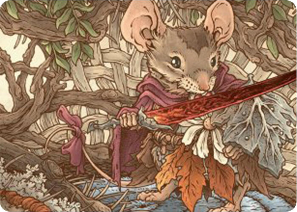 Magic | Mabel, Heir to Cragflame Art Card [Bloomburrow Art Series] | The Nerd Merchant