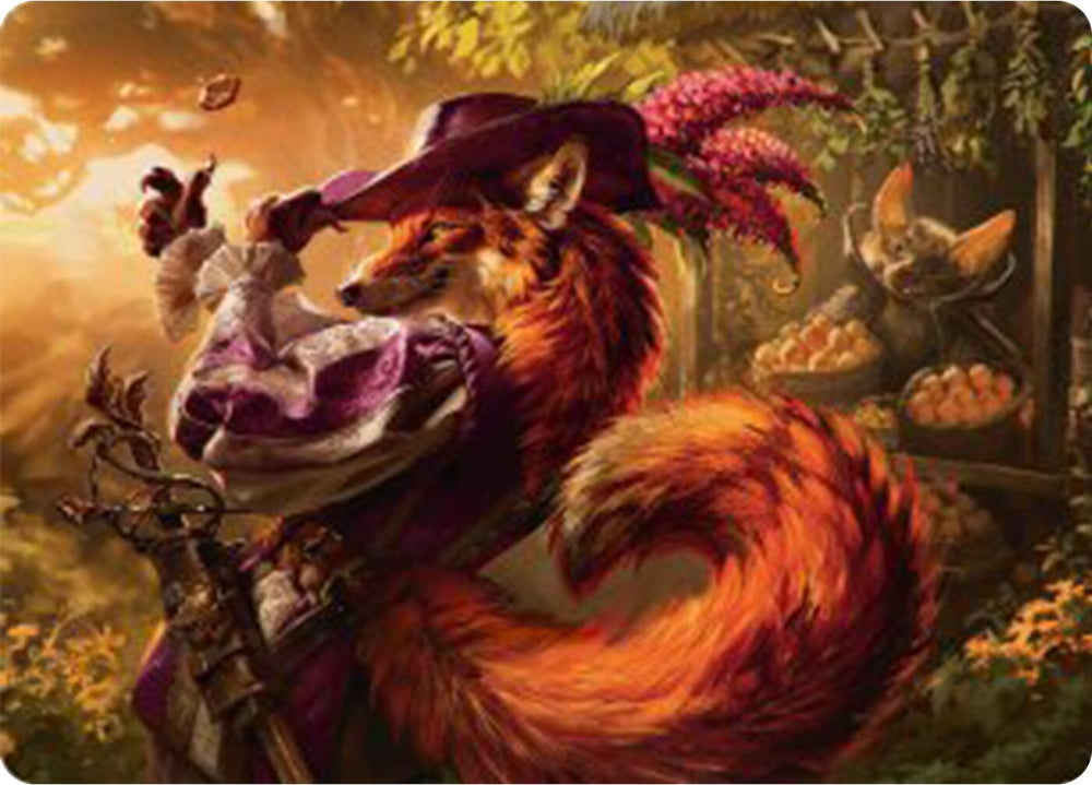 Magic | Mr. Foxglove Art Card [Bloomburrow Art Series] | The Nerd Merchant