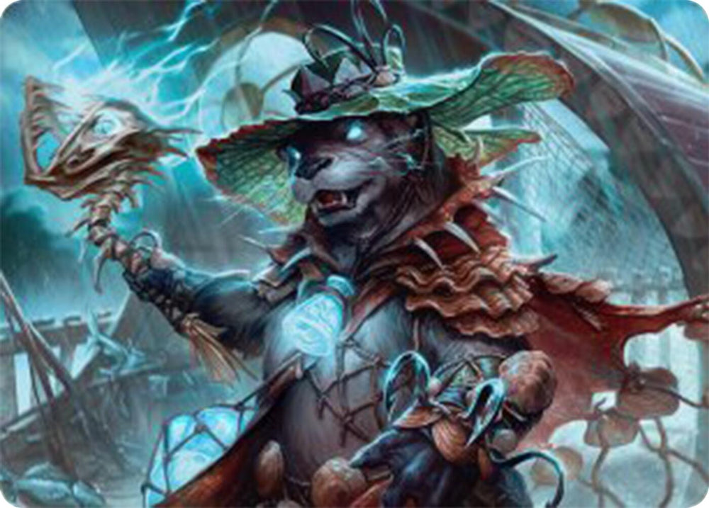 Magic | Tempest Angler Art Card [Bloomburrow Art Series] | The Nerd Merchant