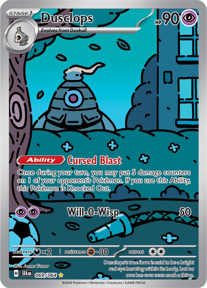Pokemon | Dusclops (069/064) [Scarlet & Violet: Shrouded Fable] | The Nerd Merchant