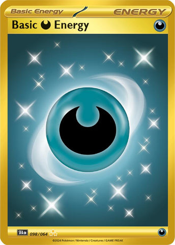 Pokemon | Basic Darkness Energy (098/064) [Scarlet & Violet: Shrouded Fable] | The Nerd Merchant