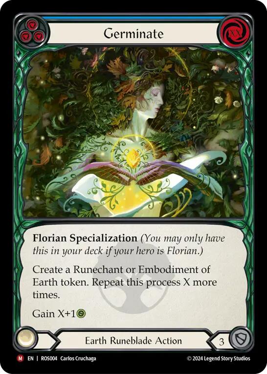 Flesh and Blood TCG | Germinate [ROS004] (Rosetta) | The Nerd Merchant