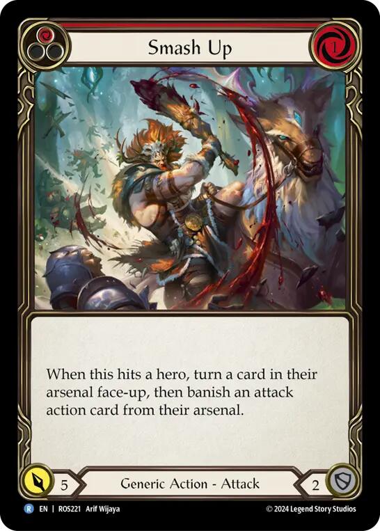 Flesh and Blood TCG | Smash Up [ROS221] (Rosetta) | The Nerd Merchant