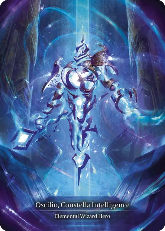 Flesh and Blood TCG | Oscilio, Constella Intelligence (Marvel) [ROS019] (Rosetta)  Cold Foil | The Nerd Merchant