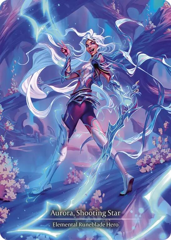Flesh and Blood TCG | Aurora, Shooting Star (Marvel) [ROS007] (Rosetta)  Cold Foil | The Nerd Merchant