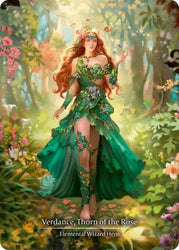 Flesh and Blood TCG | Verdance, Thorn of the Rose (Marvel) [ROS013] (Rosetta)  Cold Foil | The Nerd Merchant