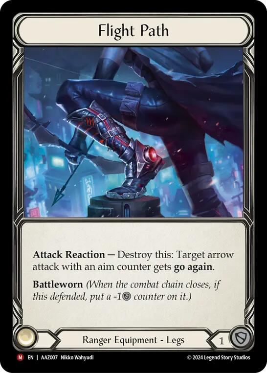 Flesh and Blood TCG | Flight Path [AAZ007] (Armory Deck: Azalea)  Rainbow Foil | The Nerd Merchant