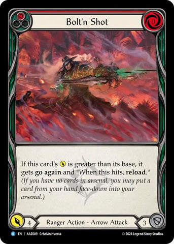 Flesh and Blood TCG | Bolt'n' Shot (Red) [AAZ009] (Armory Deck: Azalea) | The Nerd Merchant
