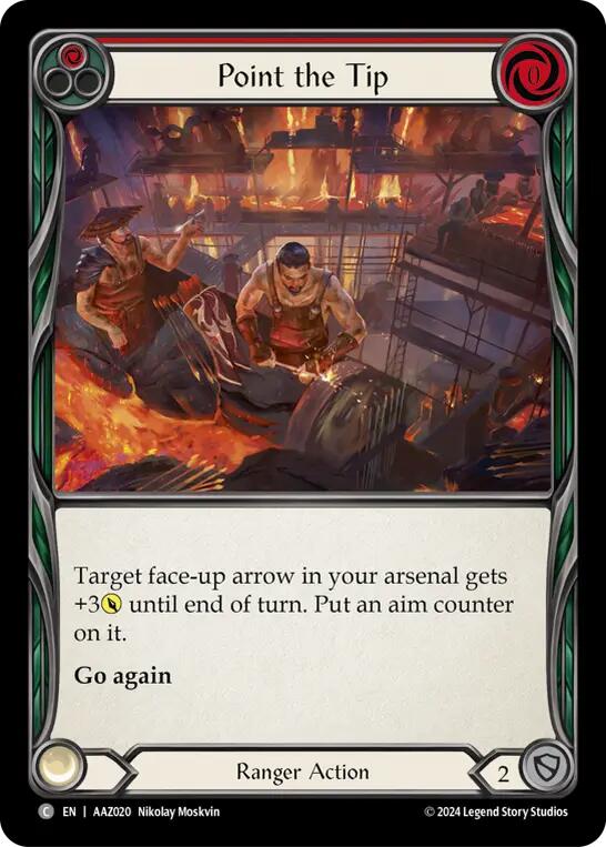 Flesh and Blood TCG | Point the Tip [AAZ020] (Armory Deck: Azalea) | The Nerd Merchant