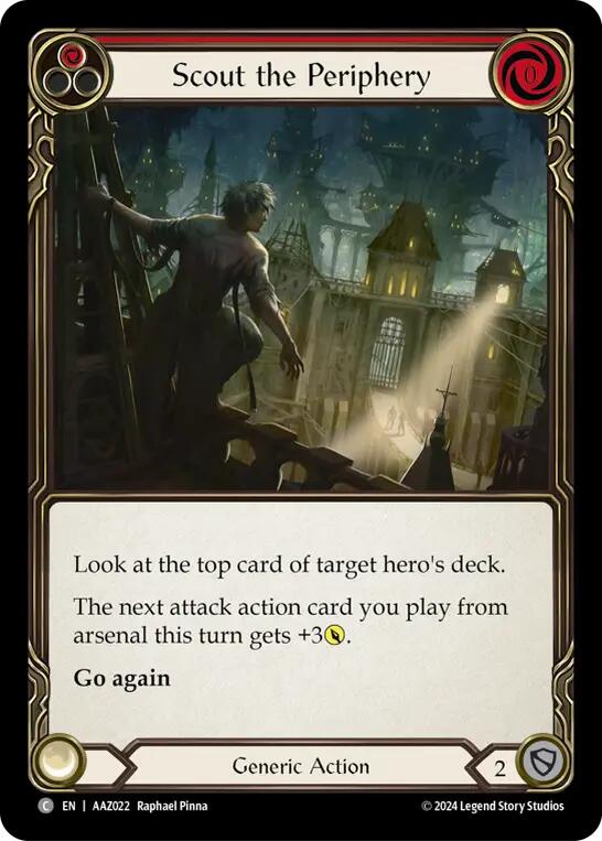 Flesh and Blood TCG | Scout the Periphery [AAZ022] (Armory Deck: Azalea) | The Nerd Merchant