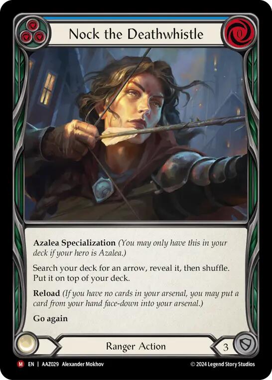 Flesh and Blood TCG | Nock the Deathwhistle [AAZ029] (Armory Deck: Azalea) | The Nerd Merchant