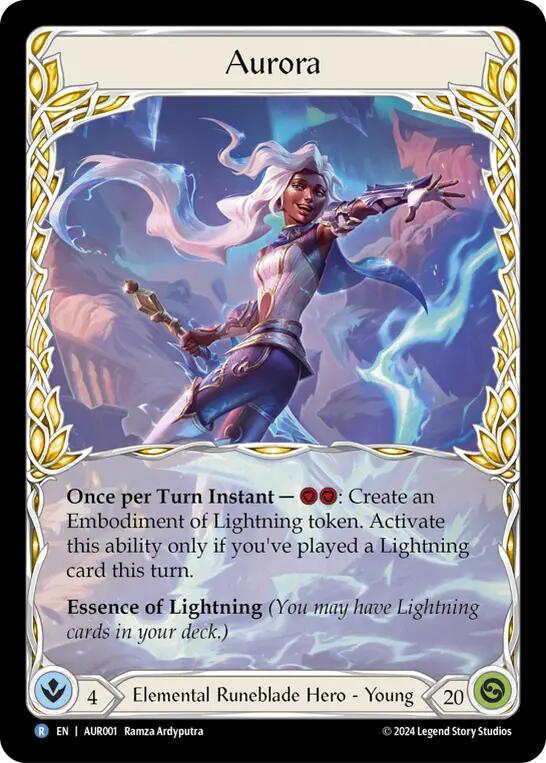 Flesh and Blood TCG | Aurora [AUR001] (1st Strike) | The Nerd Merchant
