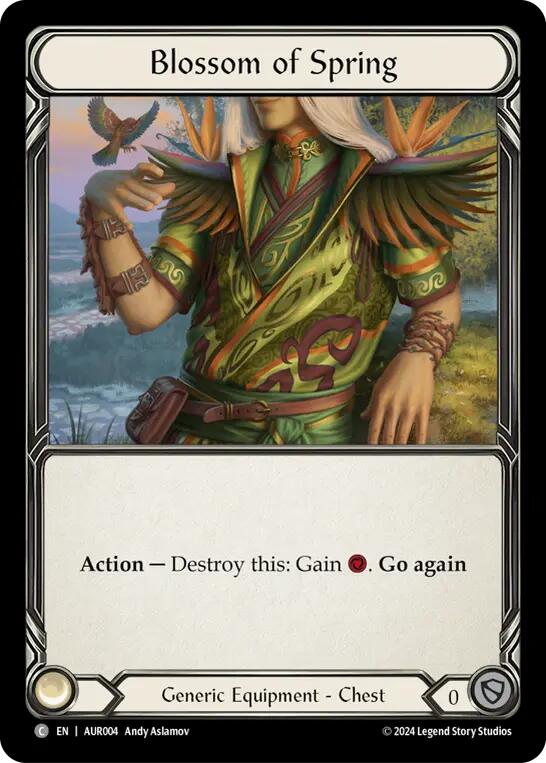 Flesh and Blood TCG | Blossom of Spring [AUR004] (1st Strike) | The Nerd Merchant