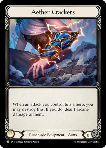 Flesh and Blood TCG | Aether Crackers [AUR005] (1st Strike) | The Nerd Merchant