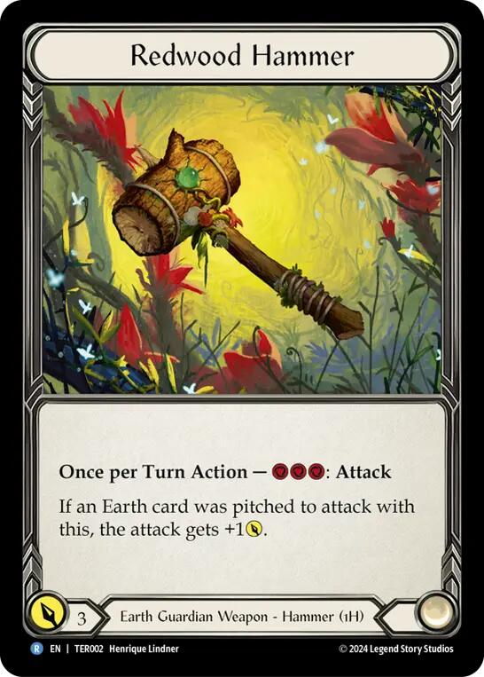Flesh and Blood TCG | Redwood Hammer [TER002] (1st Strike) | The Nerd Merchant