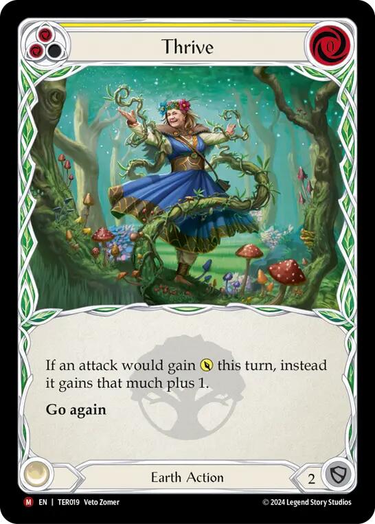 Flesh and Blood TCG | Thrive [TER019] (1st Strike) | The Nerd Merchant