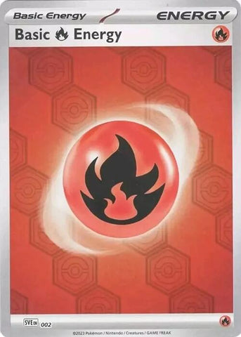 Pokemon | Basic Fire Energy (002) [Scarlet & Violet: Shrouded Fable] | The Nerd Merchant
