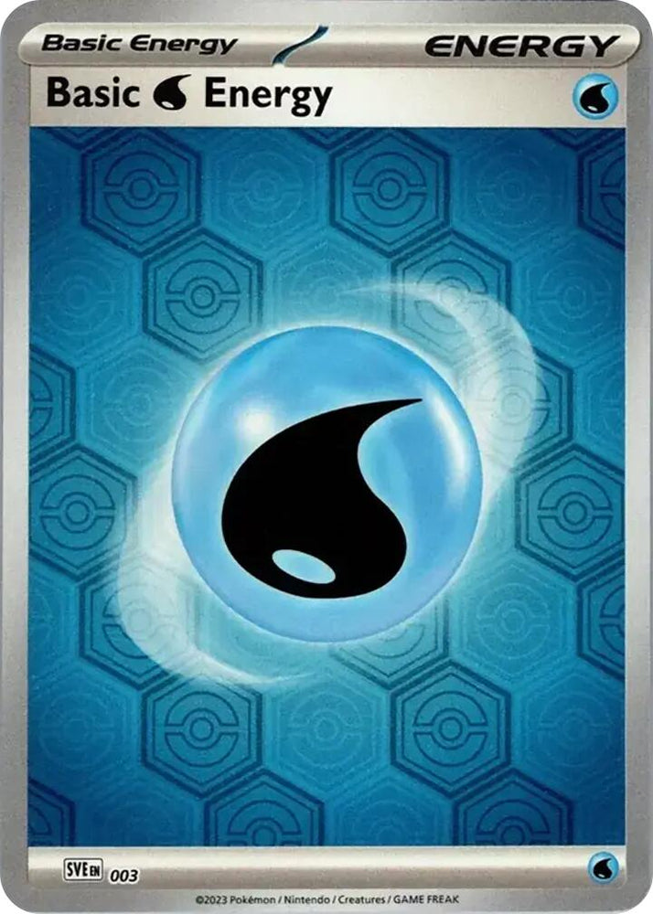 Pokemon | Basic Water Energy [Scarlet & Violet: Shrouded Fable] | The Nerd Merchant
