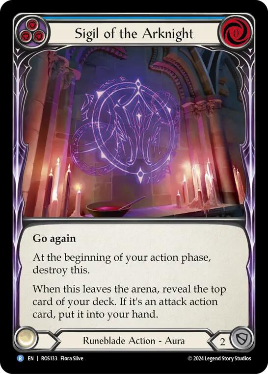 Flesh and Blood TCG | Sigil of the Arknight [ROS133] (Rosetta) | The Nerd Merchant