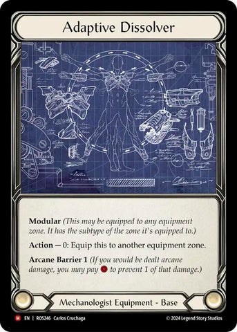 Flesh and Blood TCG | Adaptive Dissolver [ROS246] (Rosetta)  Cold Foil | The Nerd Merchant