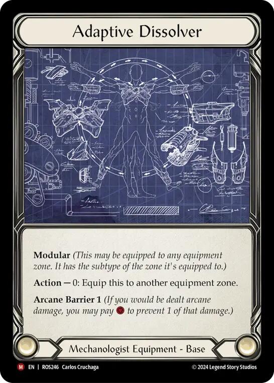 Flesh and Blood TCG | Adaptive Dissolver [ROS246] (Rosetta) | The Nerd Merchant