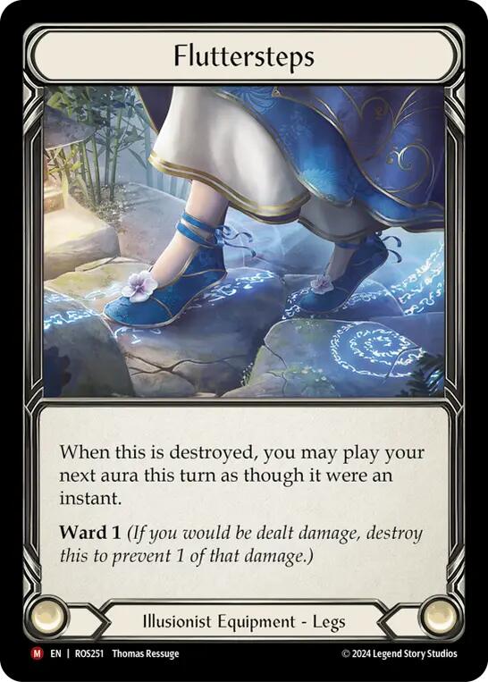 Flesh and Blood TCG | Fluttersteps [ROS251] (Rosetta) | The Nerd Merchant