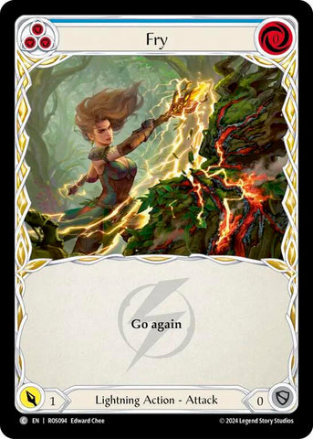 Flesh and Blood TCG | Fry (Blue) [ROS094] (Rosetta) | The Nerd Merchant