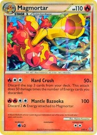 Pokemon | Magmortar (2/95) (Cracked Ice Holo) [HeartGold & SoulSilver: Unleashed] | The Nerd Merchant