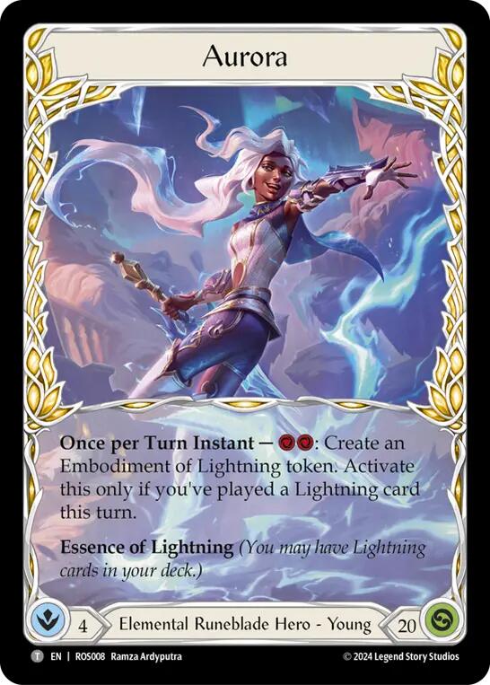 Flesh and Blood TCG | Aurora [ROS008] (Rosetta) | The Nerd Merchant
