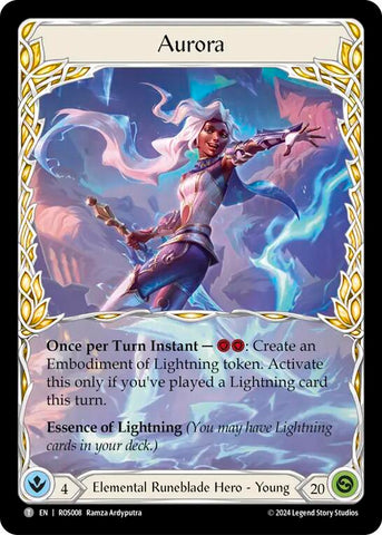 Flesh and Blood TCG | Aurora [ROS008] (Rosetta) | The Nerd Merchant