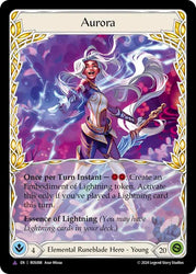 Flesh and Blood TCG | Aurora (Marvel) (Alternate Art) [ROS008] (Rosetta)  Cold Foil | The Nerd Merchant