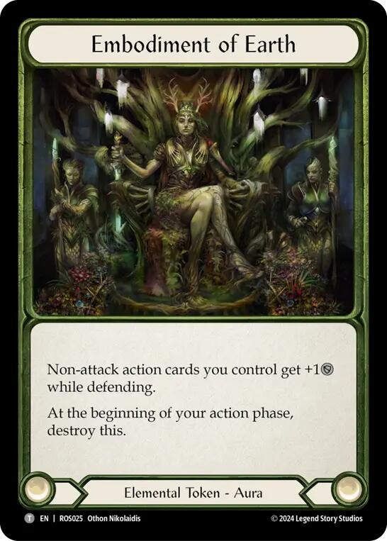 Flesh and Blood TCG | Embodiment of Earth [ROS025] (Rosetta) | The Nerd Merchant
