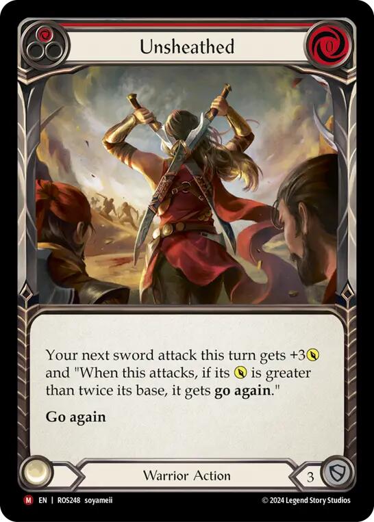 Flesh and Blood TCG | Unsheathed [ROS248] (Rosetta) | The Nerd Merchant
