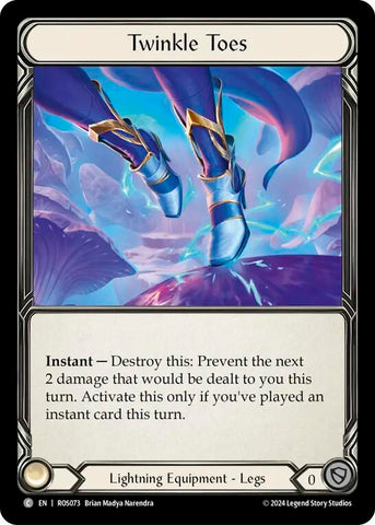 Flesh and Blood TCG | Twinkle Toes [ROS073] (Rosetta) | The Nerd Merchant