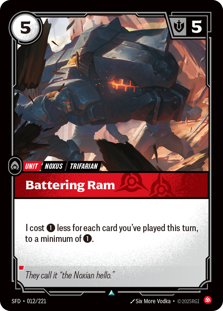 Battering Ram (Foil) - Spiritforged #12