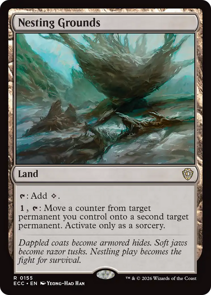 Magic | Nesting Grounds [Lorwyn Eclipsed Commander] | The Nerd Merchant