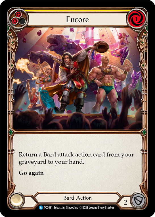 Flesh and Blood TCG | Encore [TCC061] (Round the Table: TCC x LSS) | The Nerd Merchant